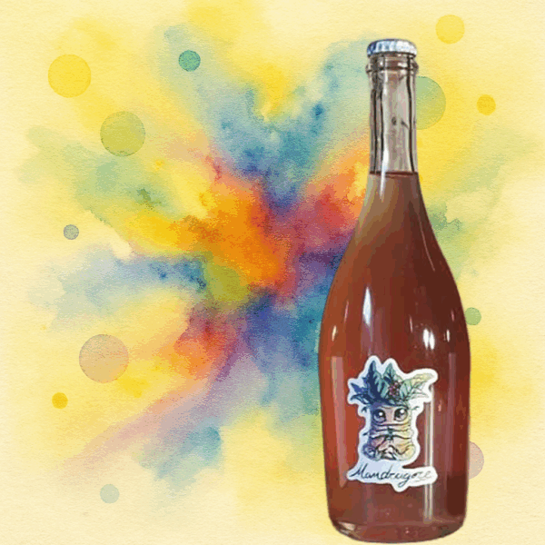 Ilustracja butelki Mandragore Bubbles