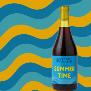 Ilustracja butelki Summer Time