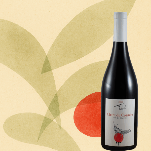 Ilustraca butelki Chant du Cormier Rouge